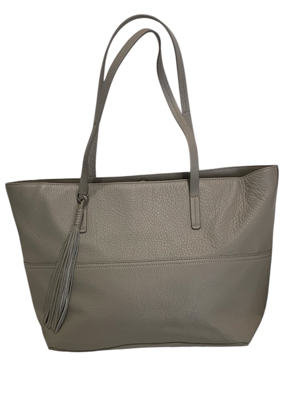 Antonio Melani Large Taupe 100% Leather Tote